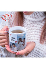 Personalized Photo & Name Mug - Custom Porcelain Cup