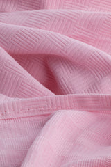 100% Cotton Checkered Double Pike - Soft & Durable, 200x230 cm