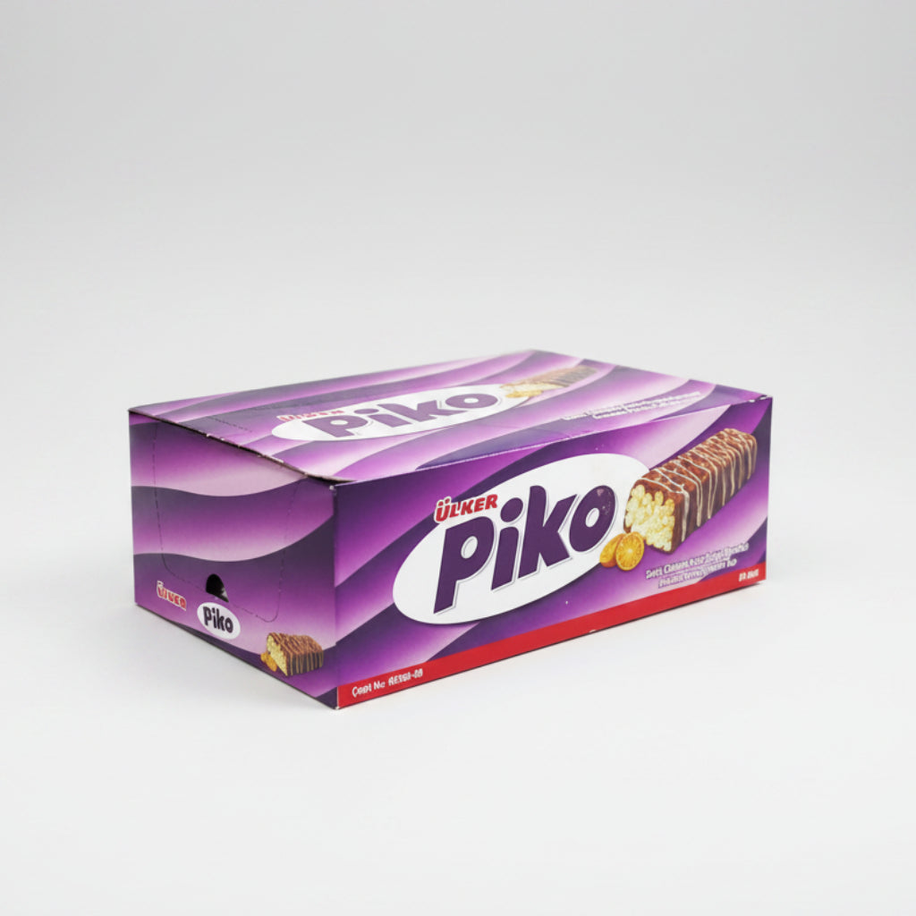 Oekel | Piko Chocolade Omhulde Sinaasappel Smaak Rijst Puff Bar