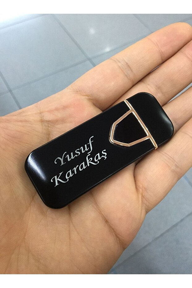Personalized Fingerprint Touch USB Rechargeable Electronic Lighter