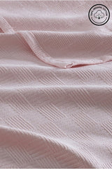 100% Organic Cotton Single Pike Bedspread - Checkered