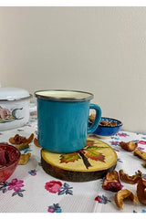 Professional Grade Emaye Market Enamel Coffee & Camp Mug - 9 cm