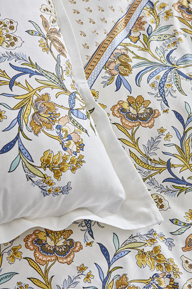 Set copripiumino doppio Indra 100% cotone - 200x220 cm
