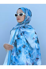 Floral Cotton Shawl - Soft, Breathable & Elegant