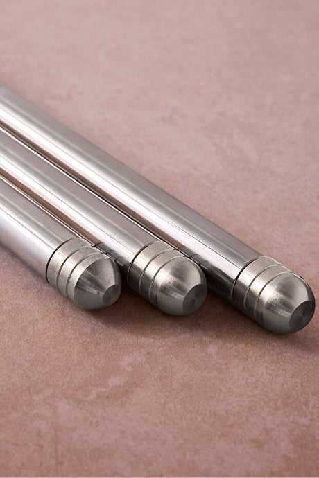 85 cm Professional Stainless Steel Rolling Pin - Non-Stick Dough Roller
