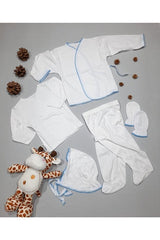 Newborn Baby 5-Piece Hospital Exit Set - Soft Cotton