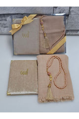 Yasin Shawl & Pearl Tasbih Gift Set