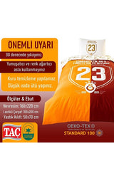 Licensed Galatasaray 100th Anniversary Cotton Duvet Cover Set