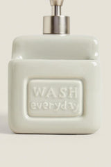 Liquid Soap Dispenser - 500ml Modern Porcelain Design