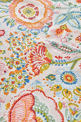 Sarthe 100% Cotton Double Duvet Cover & Pique Set - Multicolor