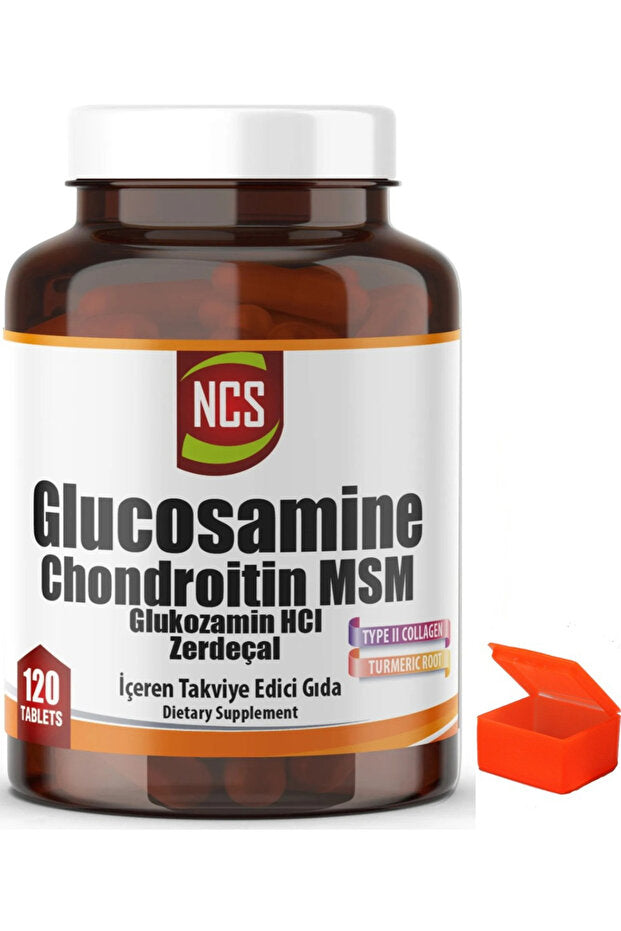 Glucosamine Chondroitin MSM Supplement - 120 Tablets for Joint Health