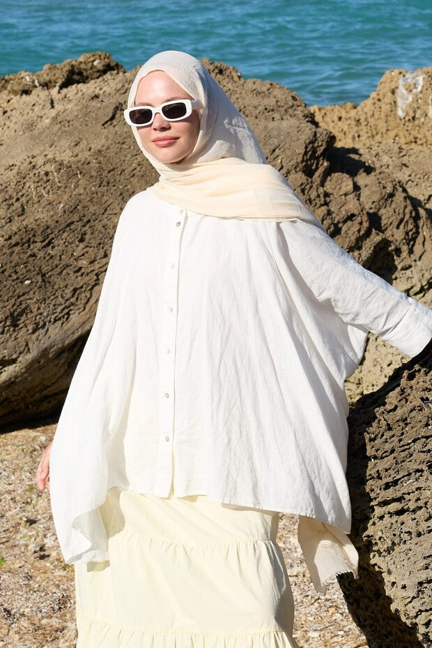 Aya Series Lightweight Cotton Shawl