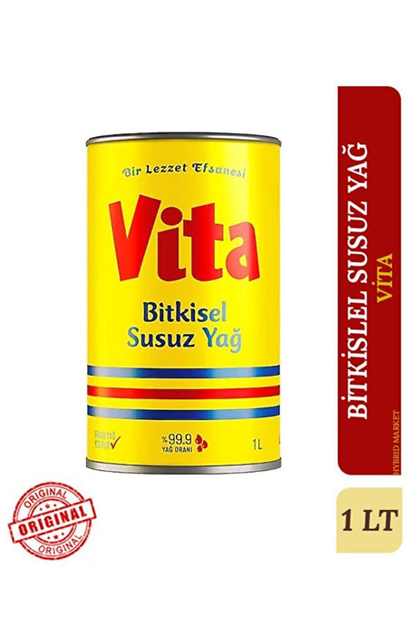 Vegetable Anhydrous Margarine - 1 Kg Can