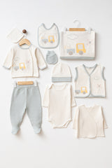 Little Tractor 10-Piece Newborn Hospital Exit Baby Clothing Set