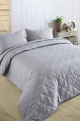Double Bedspread Pique Set - Ultra-Soft Microfiber 3-Piece
