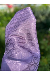 Women's Silky Jacquard Shawl - Elegant