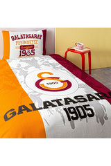 Galatasaray Official Licensed Single Pique Bed Set - 100% Cotton