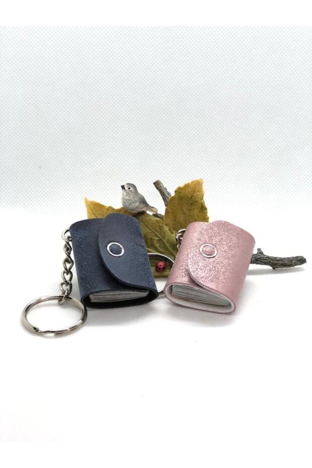 Mini Album Keychain Set - Personalized Photo Gift for Couples