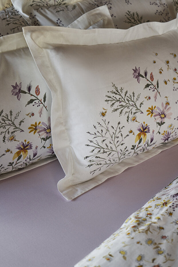 Set copripiumino doppio Lussi Yellow 100% cotone