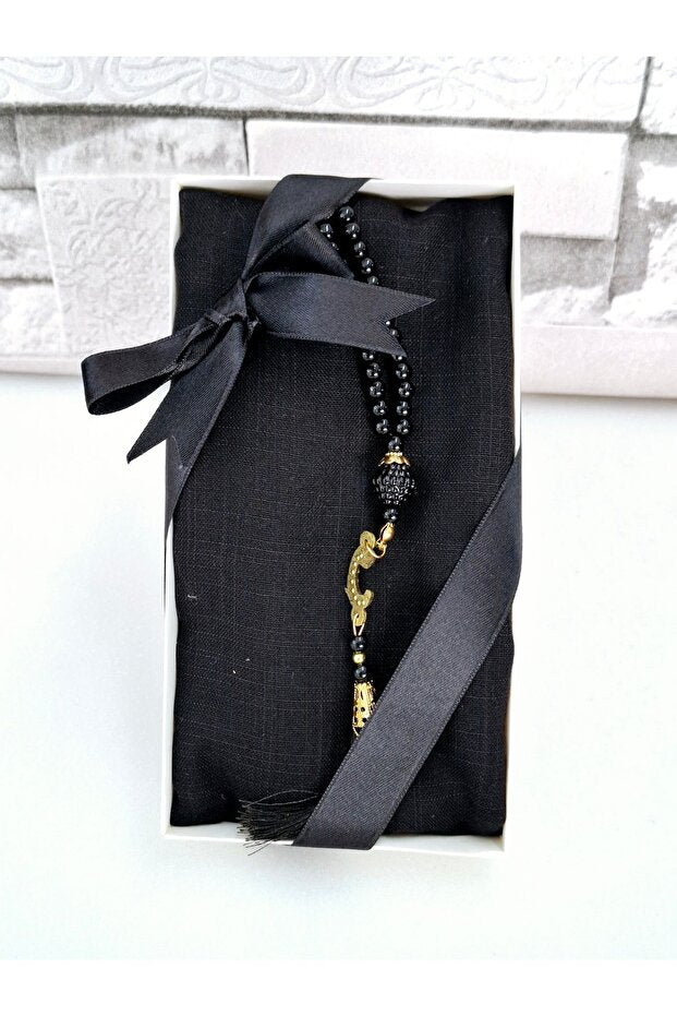 Elegant Headscarf & Rosary Gift Set - Boxed ()