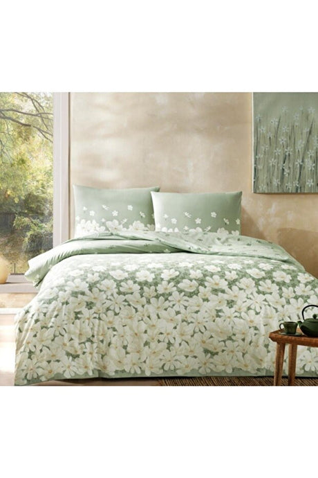 Ranforce Double Duvet Cover Set - April Design 200x220cm