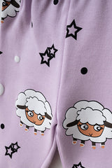 Newborn Baby 3-Piece 100% Cotton Little Lambs Outfit Set 0-3 Months