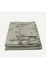 Laurel Green Double Duvet Cover Set - 200x220 cm