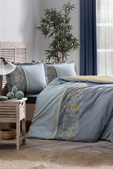 Double Ranforce Duvet Cover Set - Anthracite