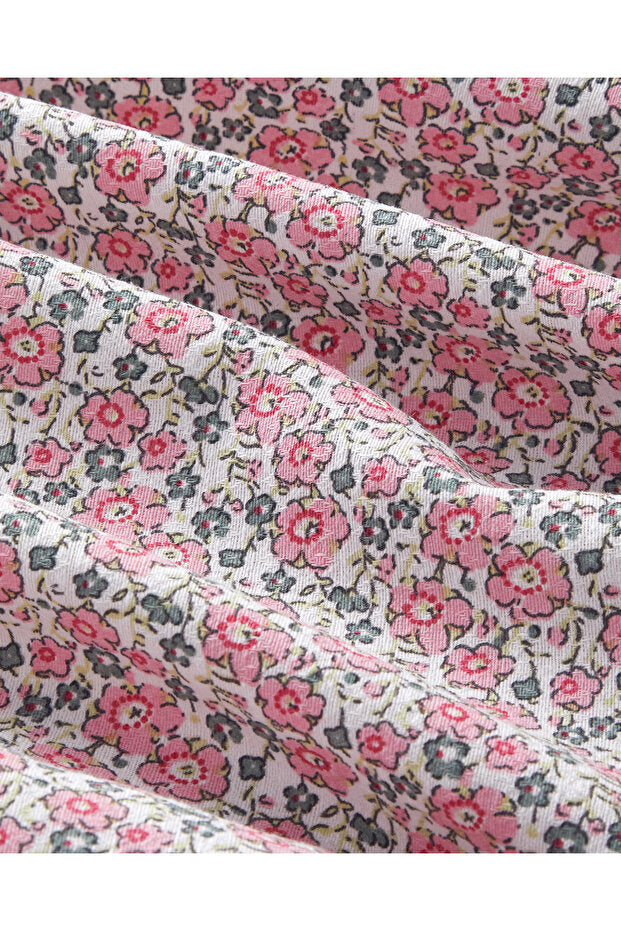 Bright Floral Ecosoft Single Pike - 150x220 cm Pink