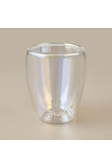 Iridescent Double Walled Borosilicate Glass - 350ml