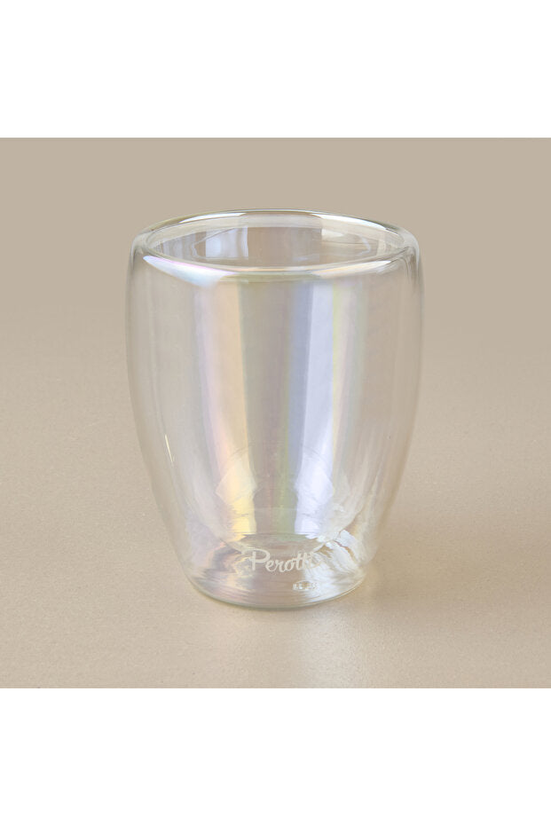 Iridescent Double Walled Borosilicate Glass - 350ml