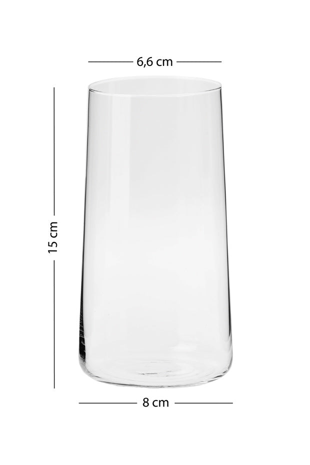 Ensemble de verres à boisson en or Avantgarde Premium - 4 pièces 520ml