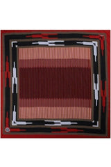 Kesan Patterned Cotton Headscarf - Lightweight & Breathable