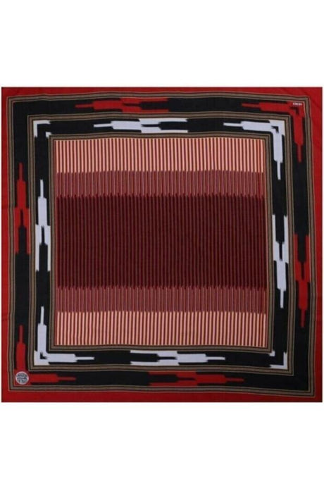 Kesan Patterned Cotton Headscarf - Lightweight & Breathable