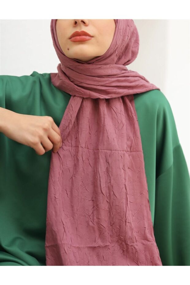 Bamboo Crinkle Shawl - Soft, Lightweight & Stylish ()