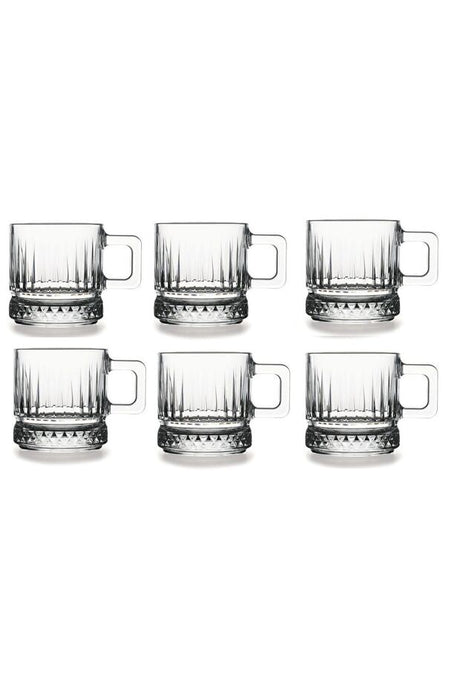 Set di Tazze da Tè e Caffè Professionali Pasabahce Elysia - 195ml