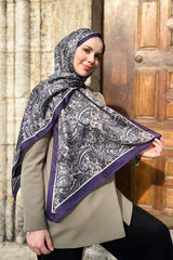 Soft Cotton Shawl - Ethnic Paisley Design