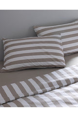 Avignon Double Duvet Cover Set - 100% Cotton Beige