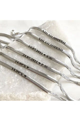 Italian Double Bracelet Set - Durable Steel for Couples