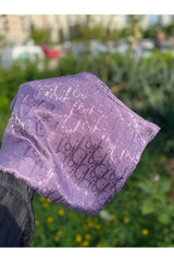 Women's Silky Jacquard Shawl - Elegant