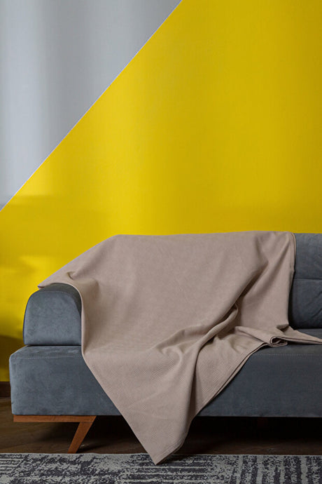 100% Cotton Double Pike - Dama Pattern 200x230cm