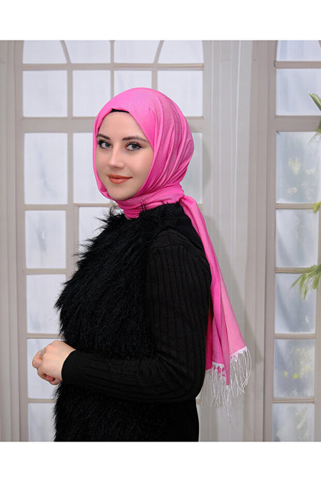 Zenipek Silky Pink Shawl Lightweight & Breathable