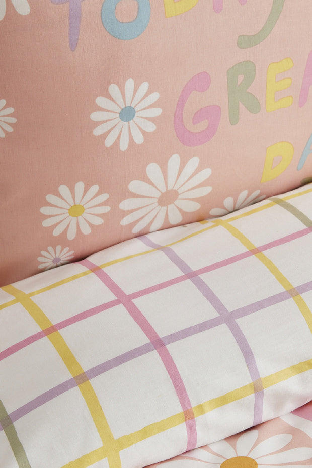 Young Great Day Einzelbett-Bettbezug-Set – 100 % Baumwolle