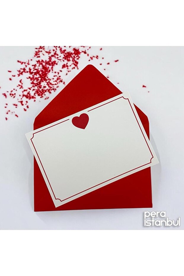 Romantic Gift Note Card Set - 2 Envelopes & 2 Cards (13x18cm)