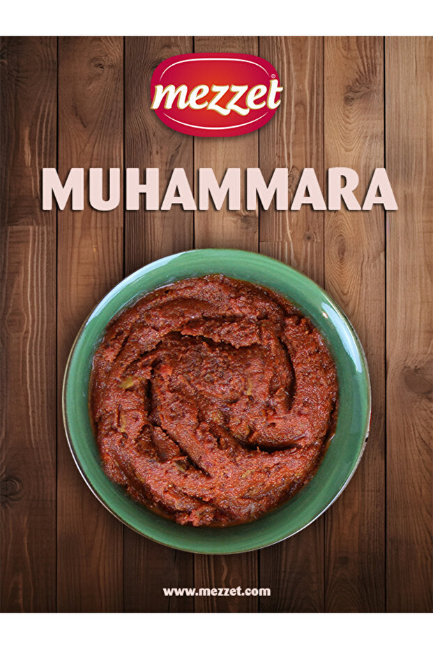 Authentic Muhammara Spread - Walnut & Garlic, Vegan, 300g Jar