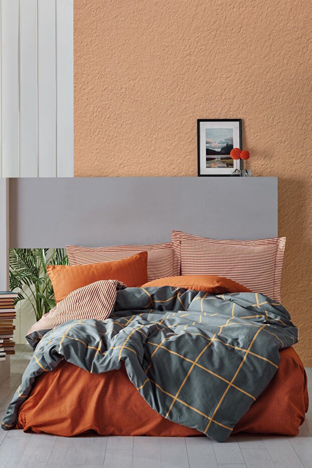 Single Duvet Cover Set - Stark Tarcin 100% Cotton