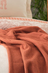 Espilo 100% Cotton Double Duvet Cover Set with Pique