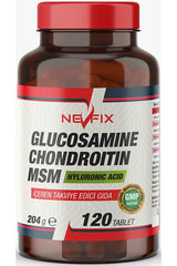 Nevfix Glucosamine Chondroitin MSM - 120 Tablets for Joint Health