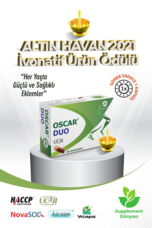 Oscar Duo UC-II Undenatured Type 2 Collagen - 30 Duocaps