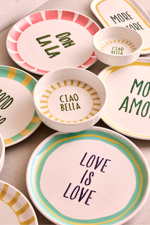 La Dolce Vita 14-Piece Ceramic Breakfast & Serving Set